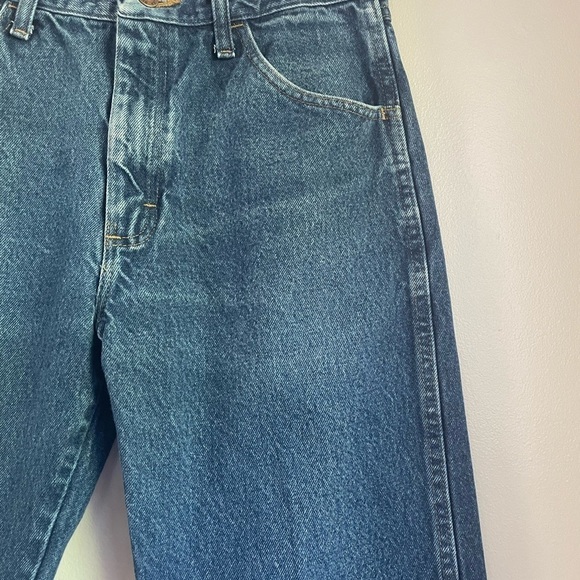Rustler Straight Leg Blue Jeans- Size 32x30 1990’s - Picture 3 of 11